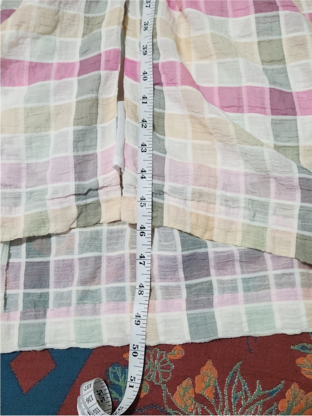 Anthropologie Maeve ombré Pastel Striped Sundress in Pink, Peach - Picture 6 of 8
